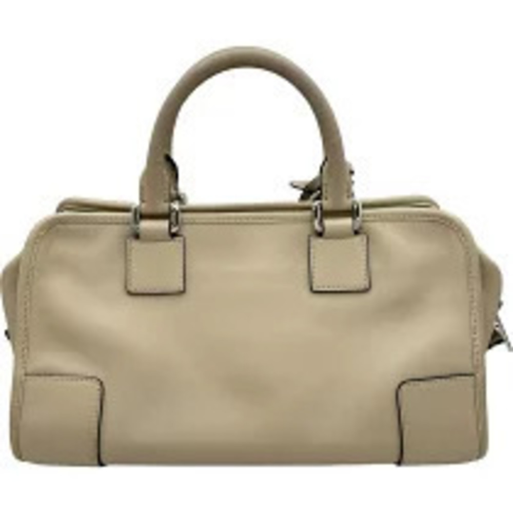 Loewe Amazona Beige Cream Calfskin Shoulder Bag - Picture 3 of 13